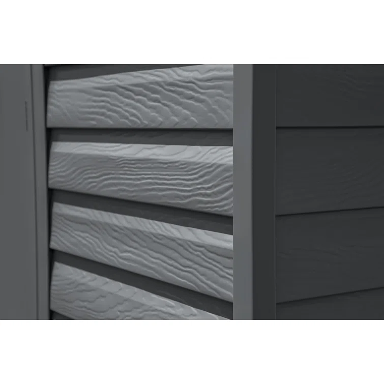 10 ft. W x 14 ft. D Steel Horizontal Storage Shed