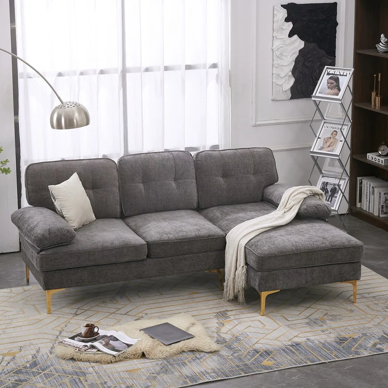 Three-Seat Simple And Stylish Indoor Modular Sofa