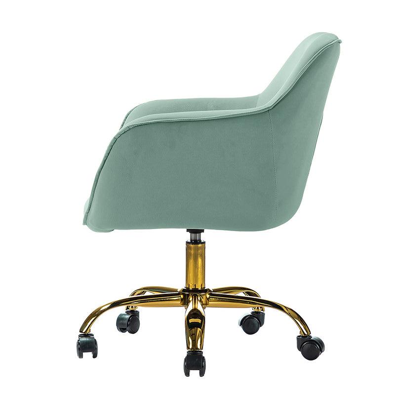Jovida Velvet Tufted Office Chair
