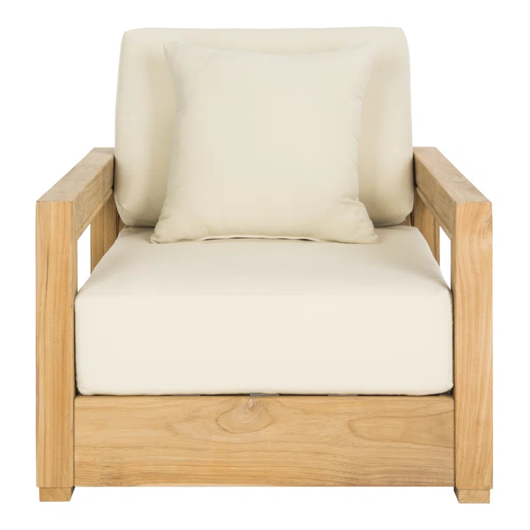 Melrose 5 - Piece Teak Sofa Seating Group with Cushions