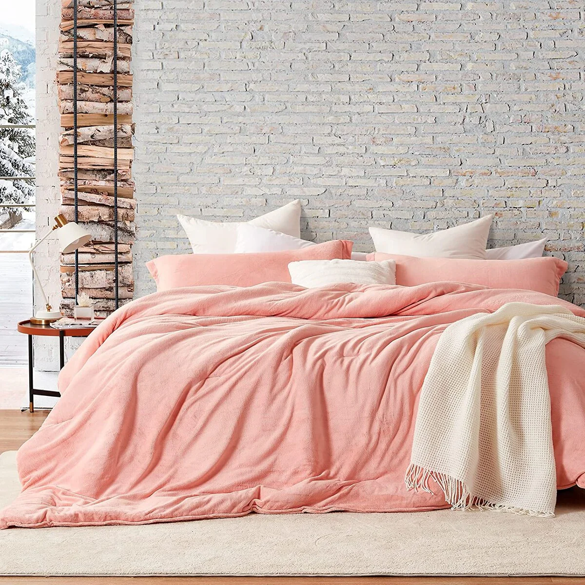 Git Cozy - Coma Inducer? Oversized Comforter Set - Charlotte Peach