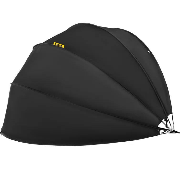 9 ft. W x 6 ft. D Fabric Portable Bike Shed