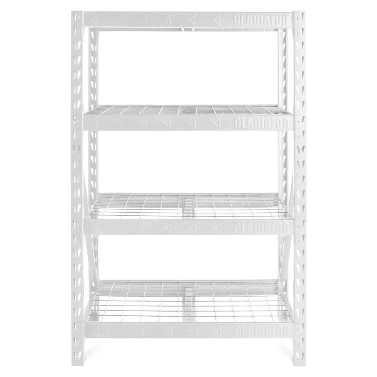 48" Wide Heavy Duty Rack With Four 18" Deep Shelves