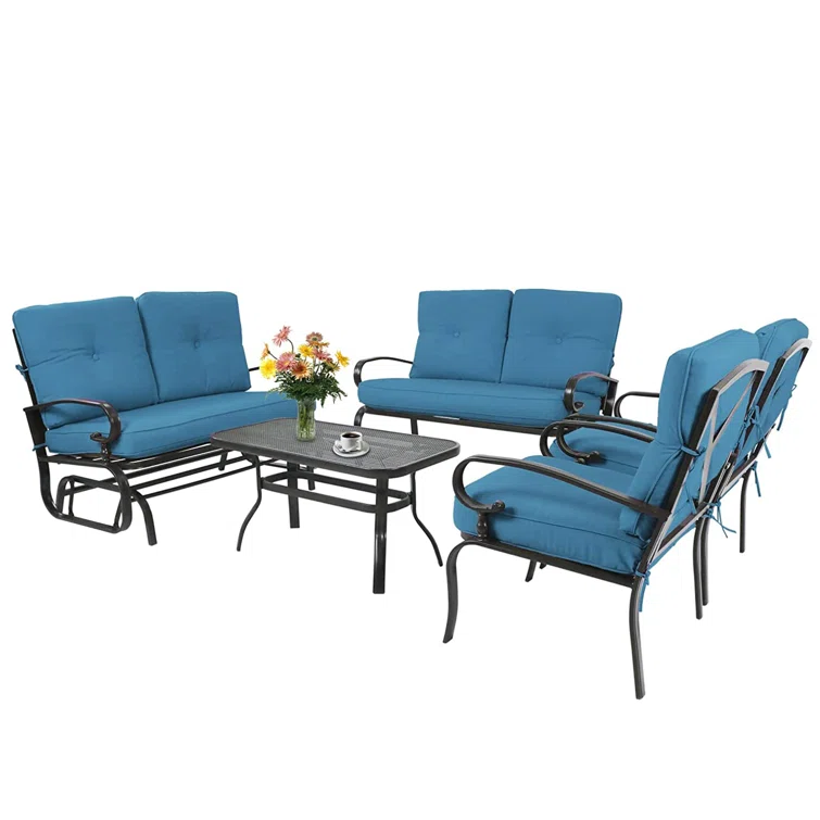 Ardane 6 - Person Outdoor Seating Group with Cushions