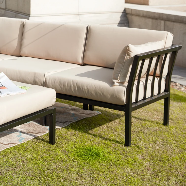 Overton 5 - Person Outdoor Seating Group with Cushions