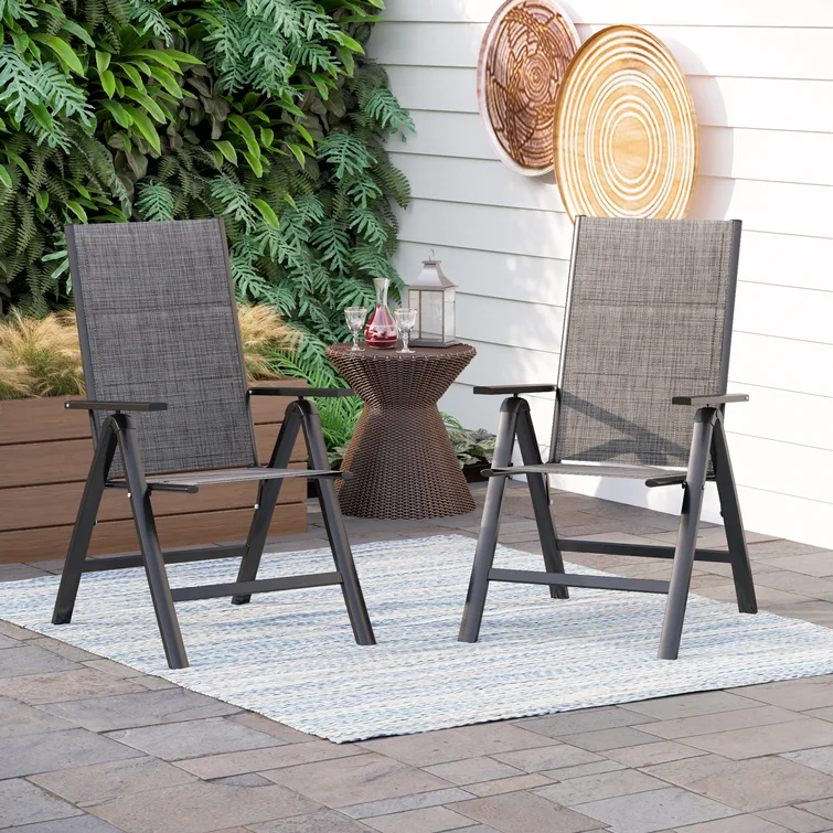 Alyah 4 - Person Square Outdoor Dining Set with Cushions