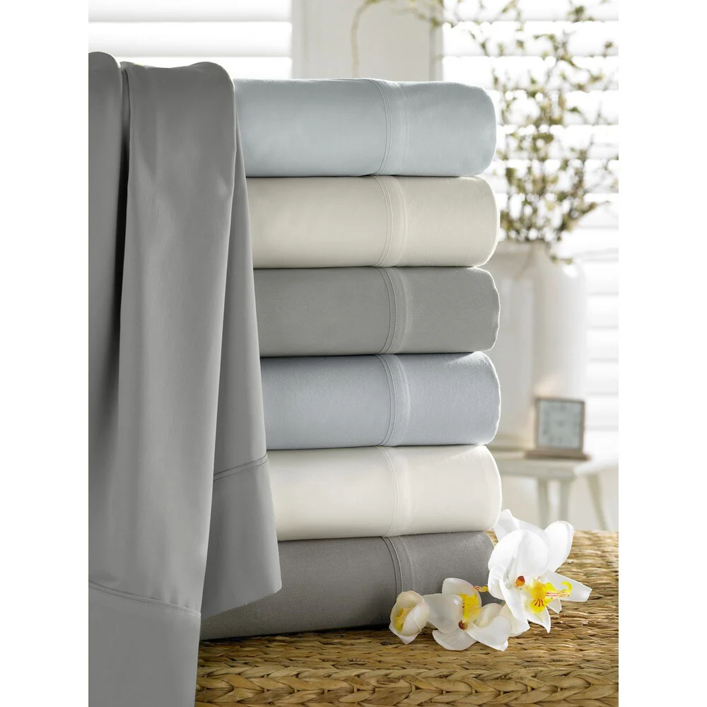 Rayon from Bamboo Collection 300 Thread Count Pillowcases (Set of 2)