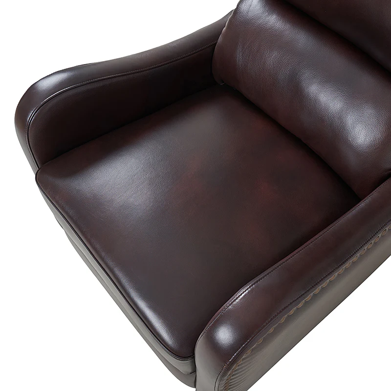 Deliat Genuine Leather Rocker Recliner