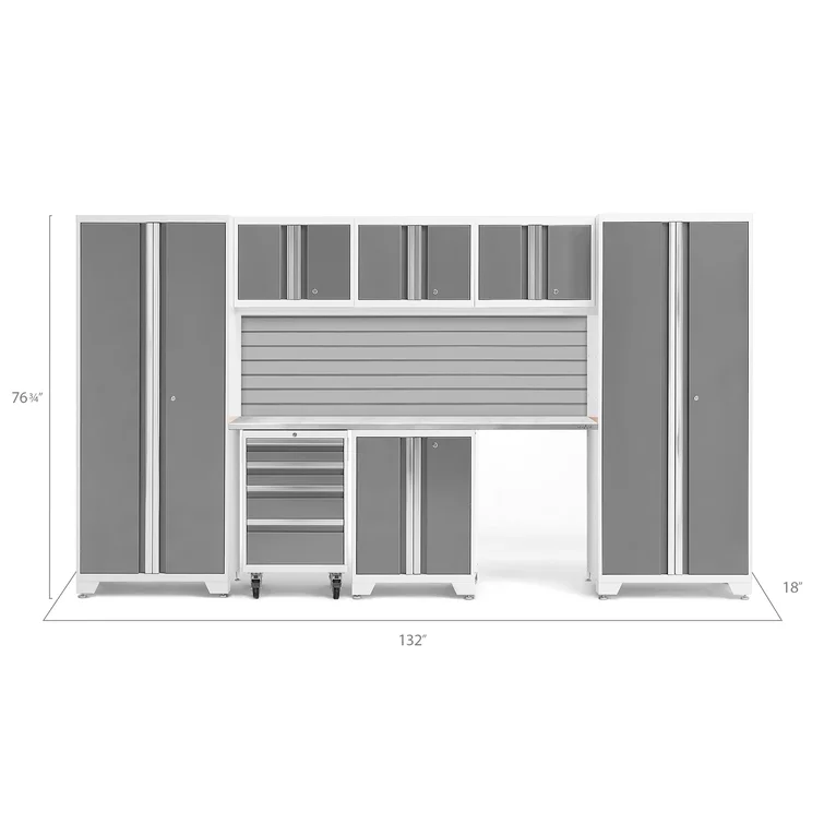 Bold Series 8 Piece Cabinet Set