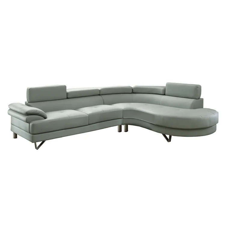 Longworth 2 - Piece Faux Leather Sectional