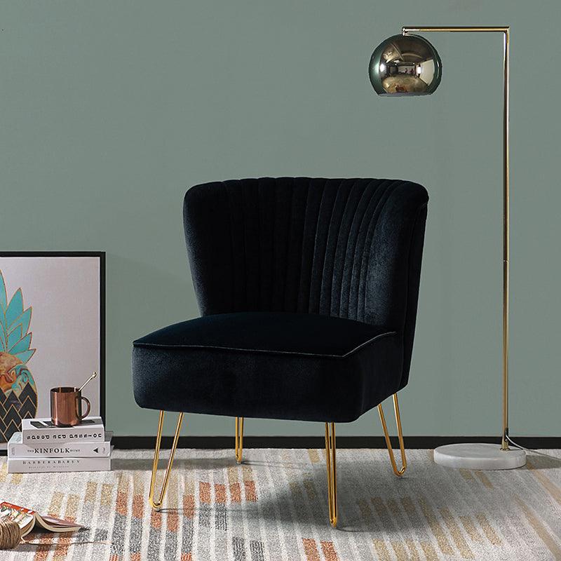 Ainhoa Velvet Tufted Back Side Chair