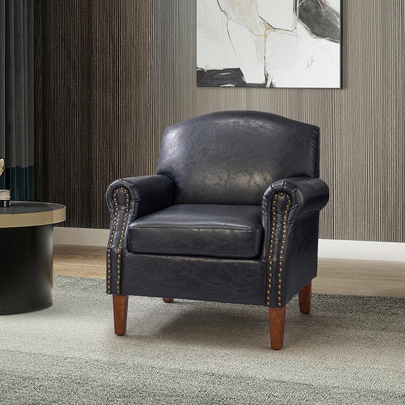 Gianfranco Vegan Leather Armchair