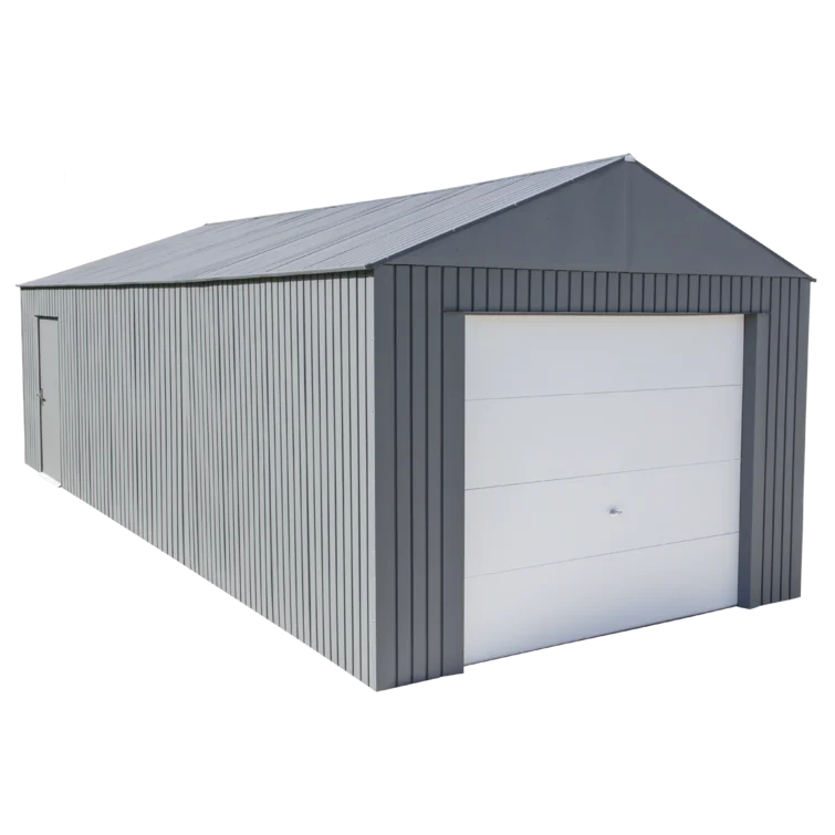 Everest 12 ft. W x 30 ft. D Metal Garage Shed