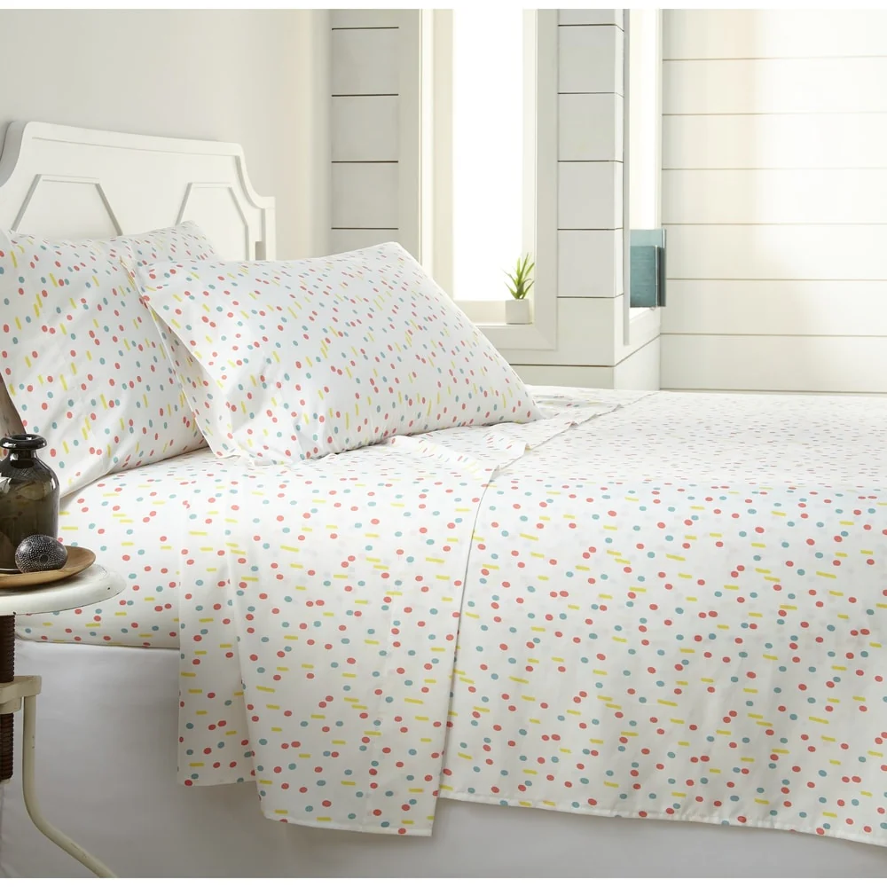 Vilano Choice Ultra-soft 4-piece Printed Bedsheet Set