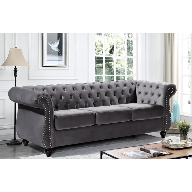 Felder 82.6'' Velvet Sofa