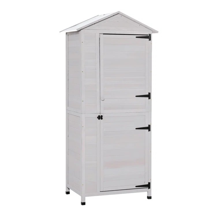 Wooden Storage Shed Cabinet