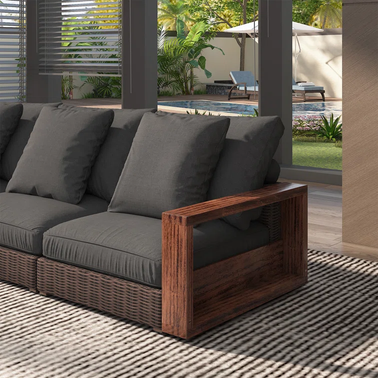 Maive 6 - Person Outdoor Seating Group with Cushions