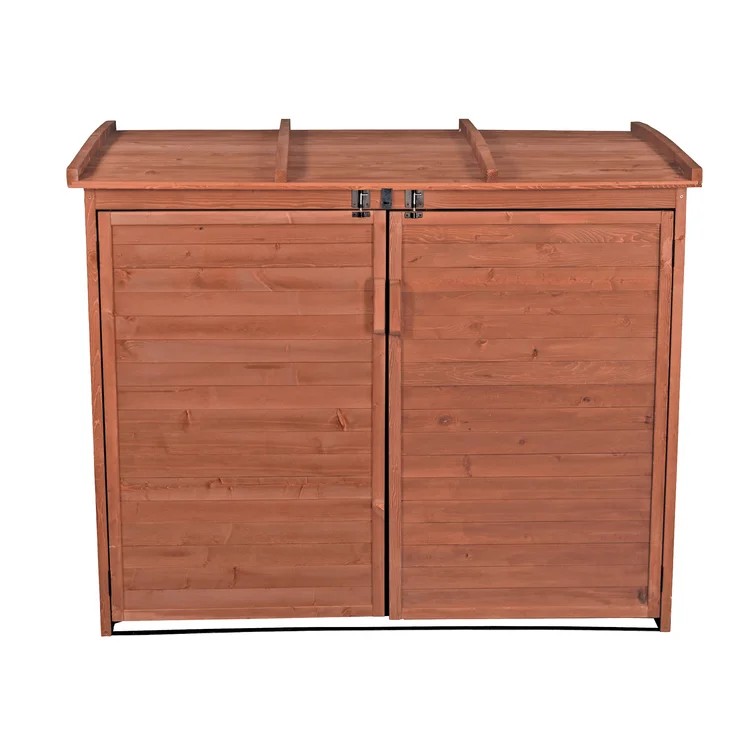 Large Horizontal Refuse Storage Shed