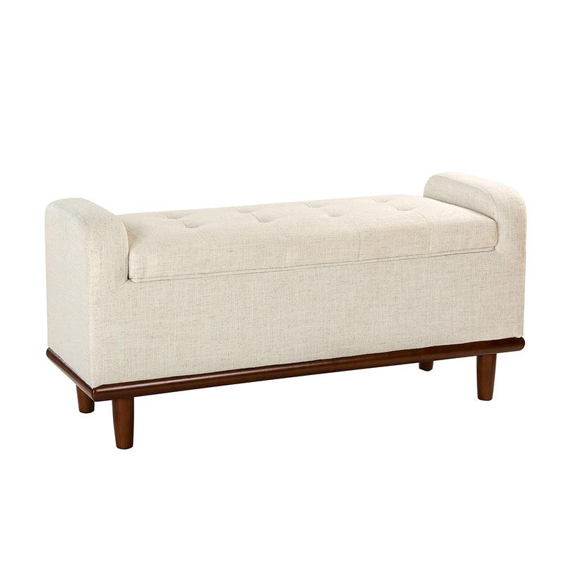 Clover Upholstered Flip Top Storage Bench