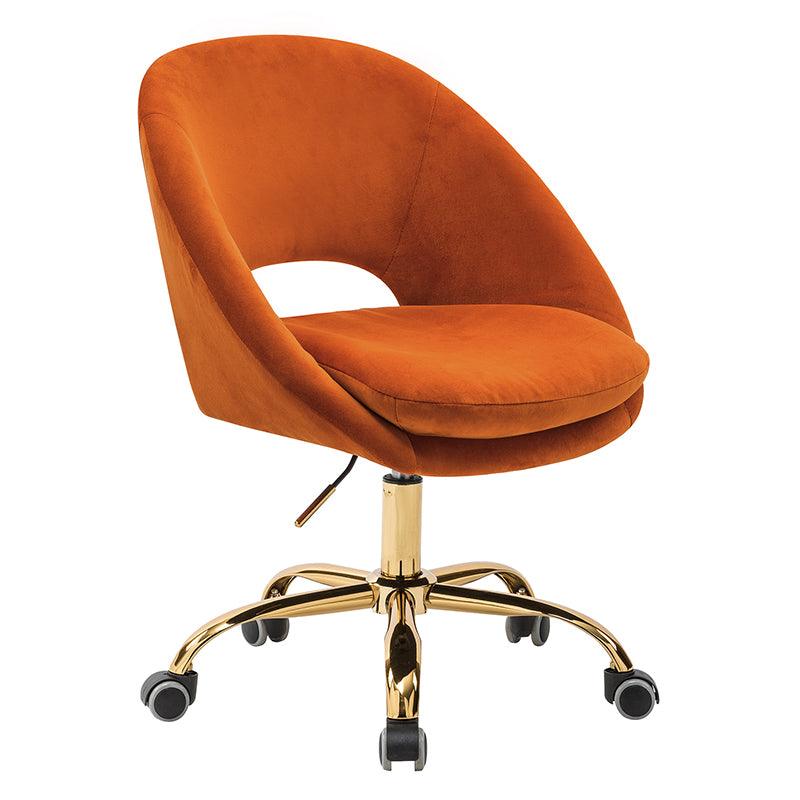 Ramona Velvet Upholstered Office Chair
