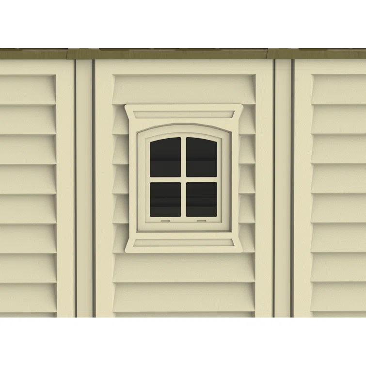 Woodbridge Plus 10.5 ft. W x 8 ft. D Plastic Storage Shed