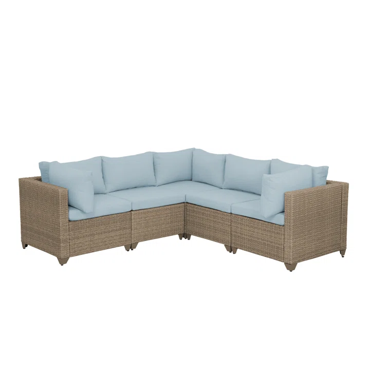 Aranka 5 - Person Outdoor Seating Group with Cushions