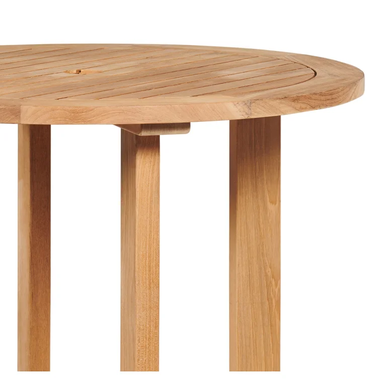 Diomiro 2 - Person Round Teak Outdoor Dining Set