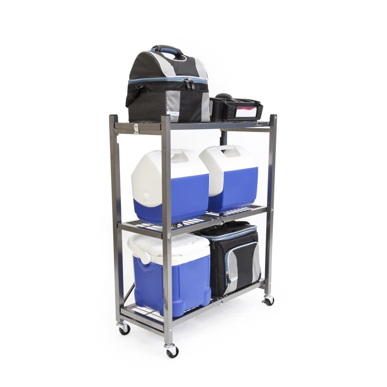 Nakita Shelf Storage Rack & Wheels