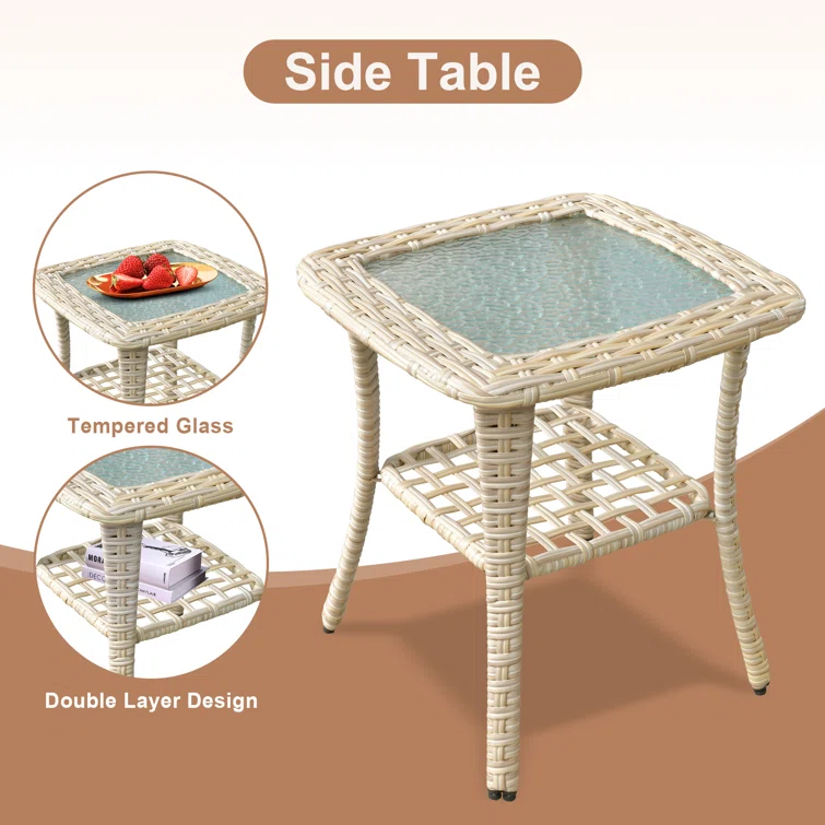 Quantrel 5 - Person Outdoor Seating Group with Cushions