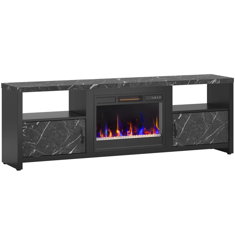Brahma 70 inch Fireplace TV Stand for TVs up to 75