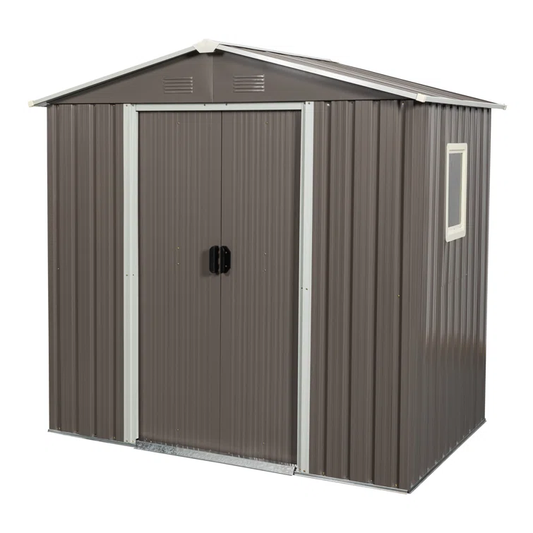 6 ft. x 4 ft. Metal Tool Shed