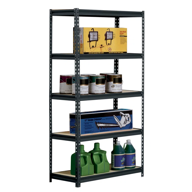 36'' W Metal Height -Adjustable Shelving Unit