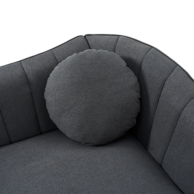 Emilio Contemporary Tufted Back Elegant and Comfortable Loveseat