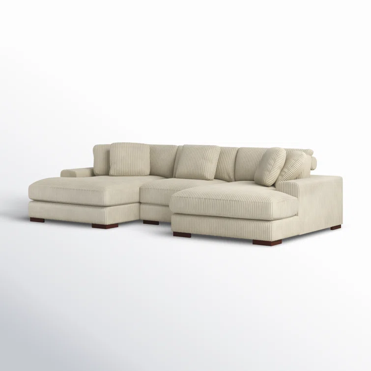 Cabbar 3 - Piece Corduroy Sectional