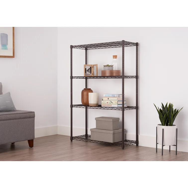 36'' W Steel Height -Adjustable Shelving Unit