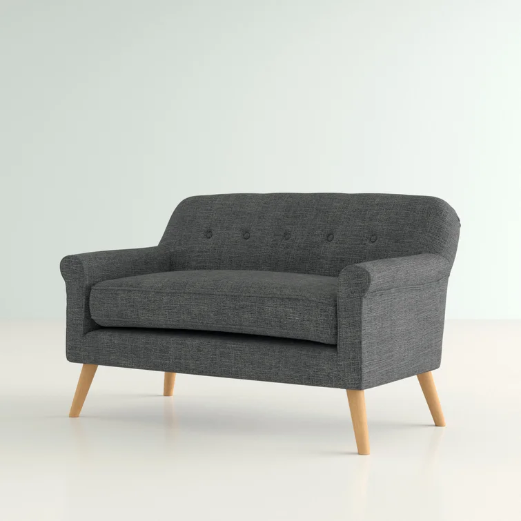 Deby 49.75'' Upholstered Loveseat