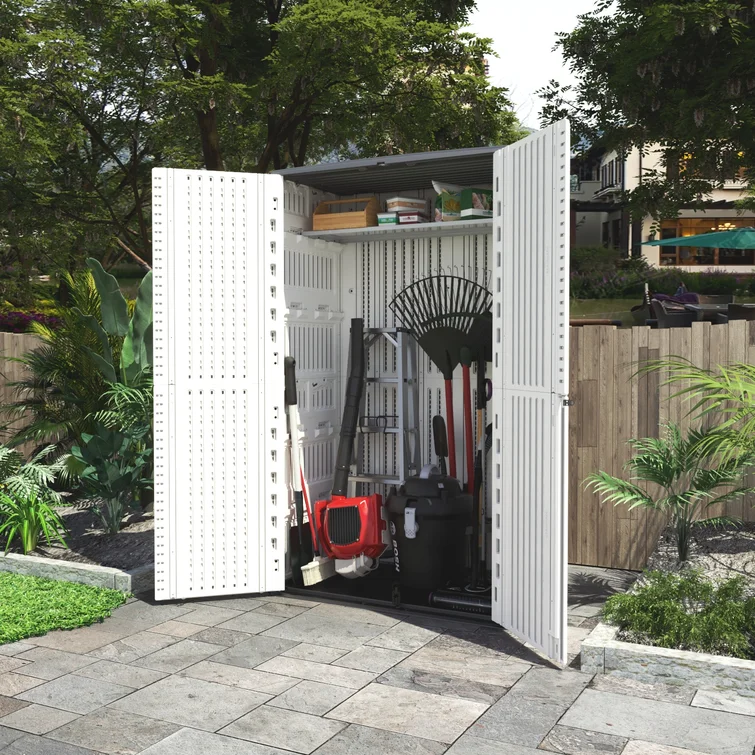 4 ft. W x 2 ft. D Plastic Vertical
