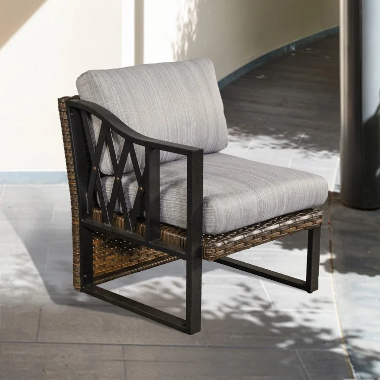 Moby 5 - Person Outdoor Seating Group with Cushions