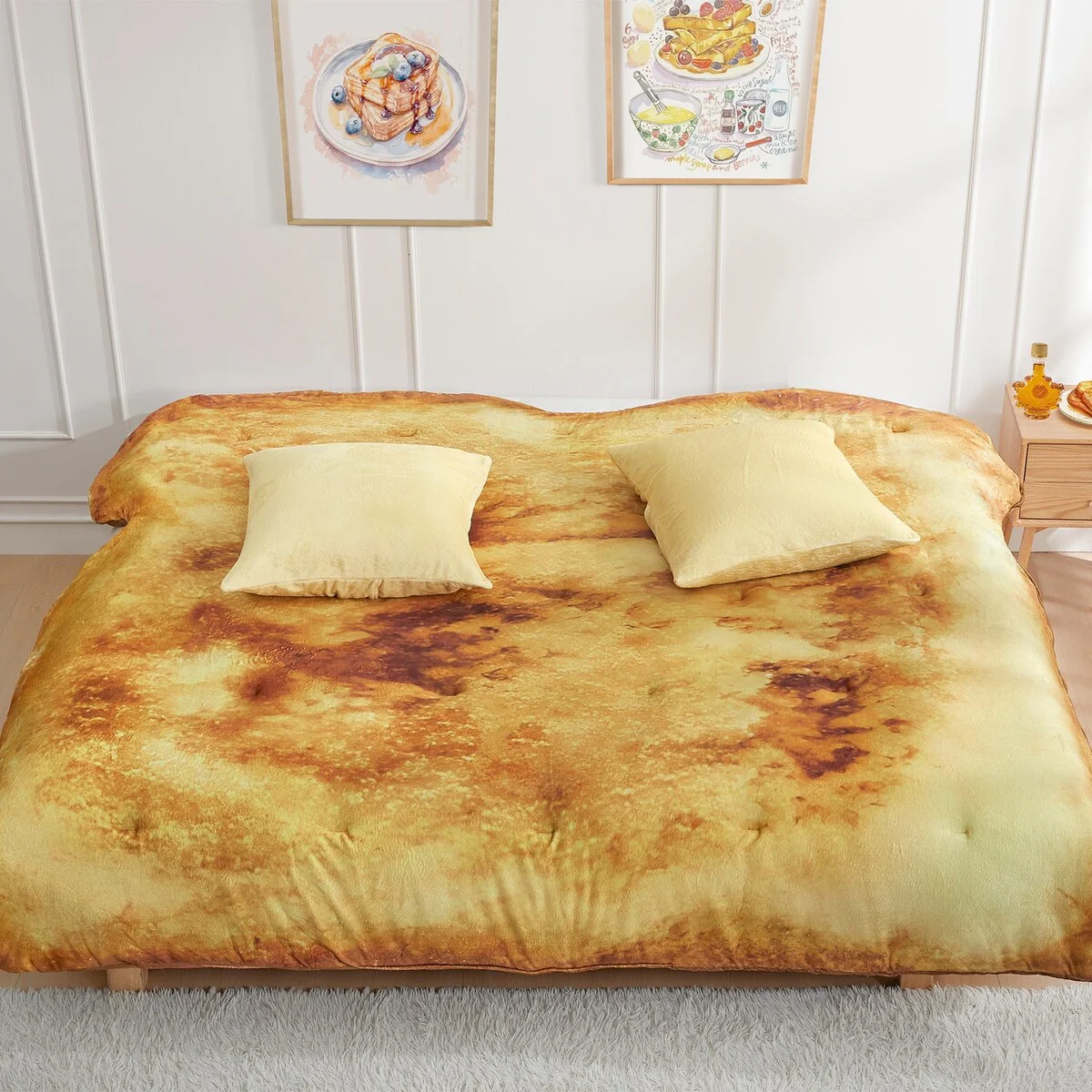 French Toast with Butter - Coma Inducer? Queen/King Comforter