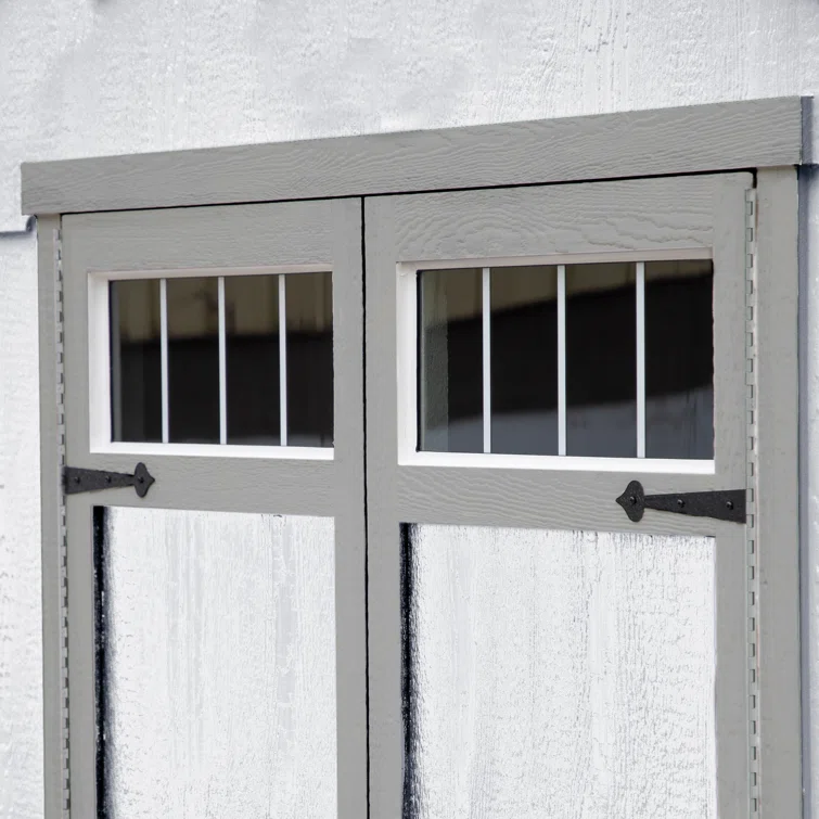 Beachwood 10 ft. W x 12 ft. D Wood Storage Shed With Floor
