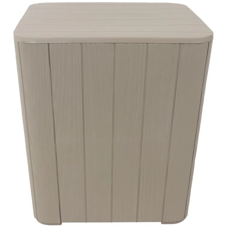 Ebern Designs 15.25'' W 11.5 Gallons Water Resistant Deck Box