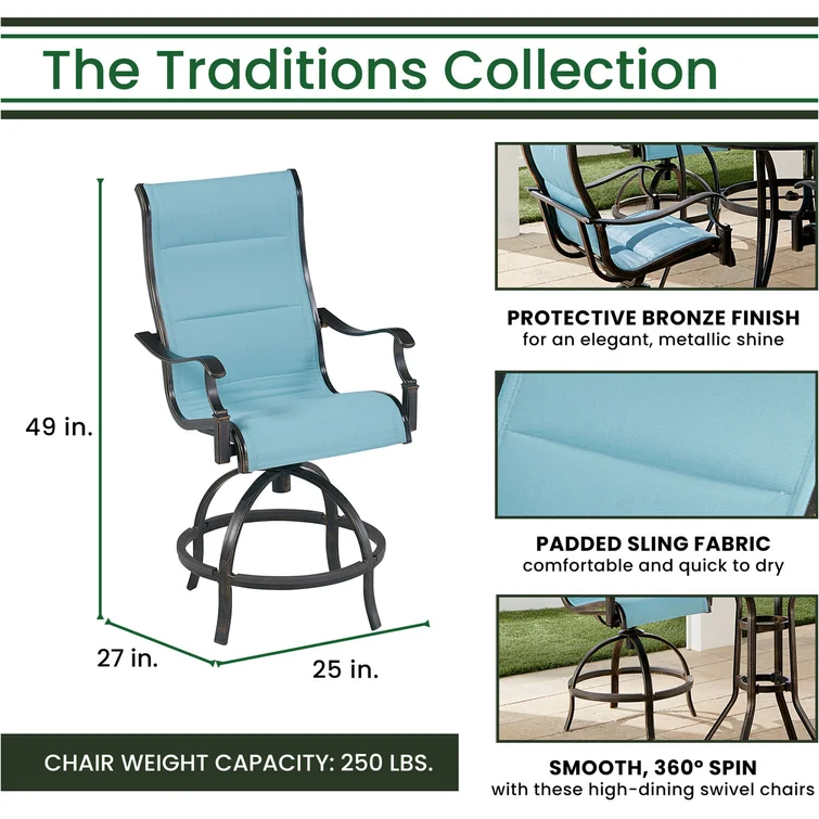Mikenzie 4 - Person Rectangular Outdoor Dining Set with Cushions
