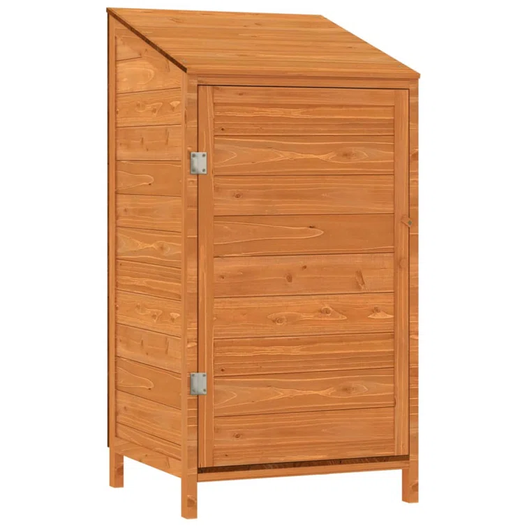 VidaXL Outdoor Storage Shed Garden Shed Wooden Storage Shed Solid Fir Wood