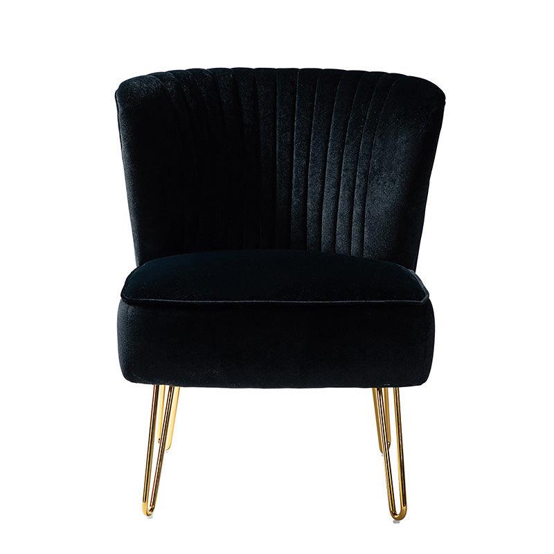 Ainhoa Velvet Tufted Back Side Chair