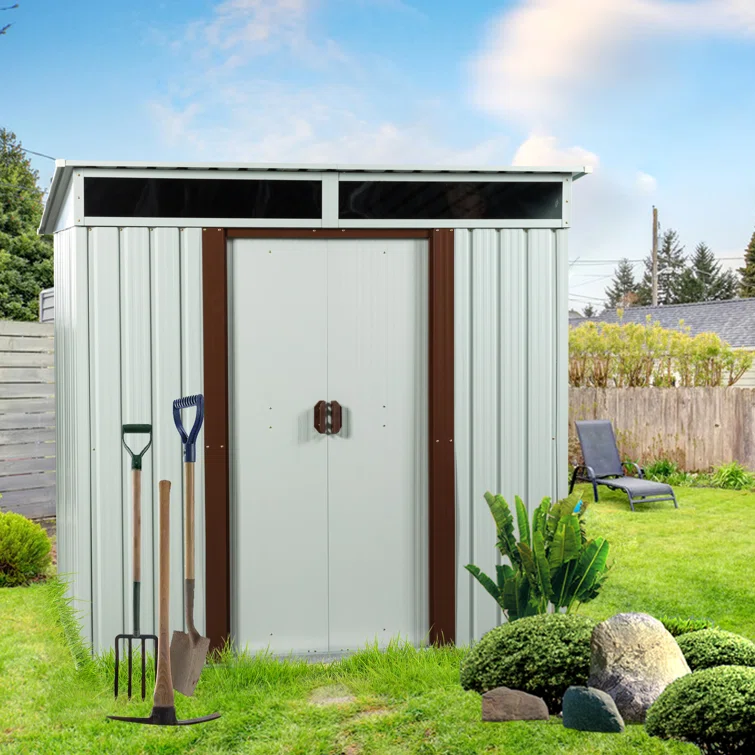 6 ft. x 5 ft. Metal Tool Shed