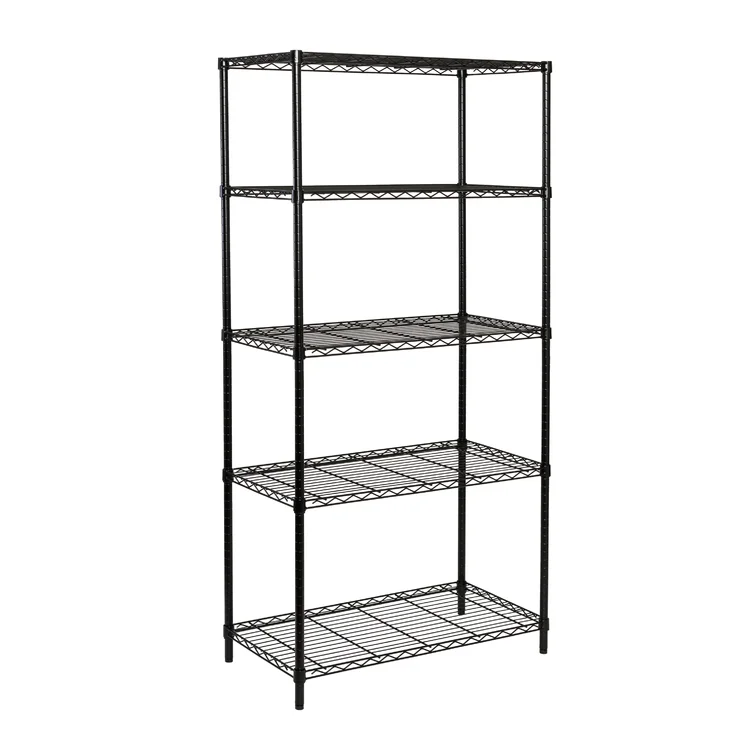 Wayfair Basics® Alexandrina 5-Tier Shelving Unit (72" H x 36" W x 18" D)