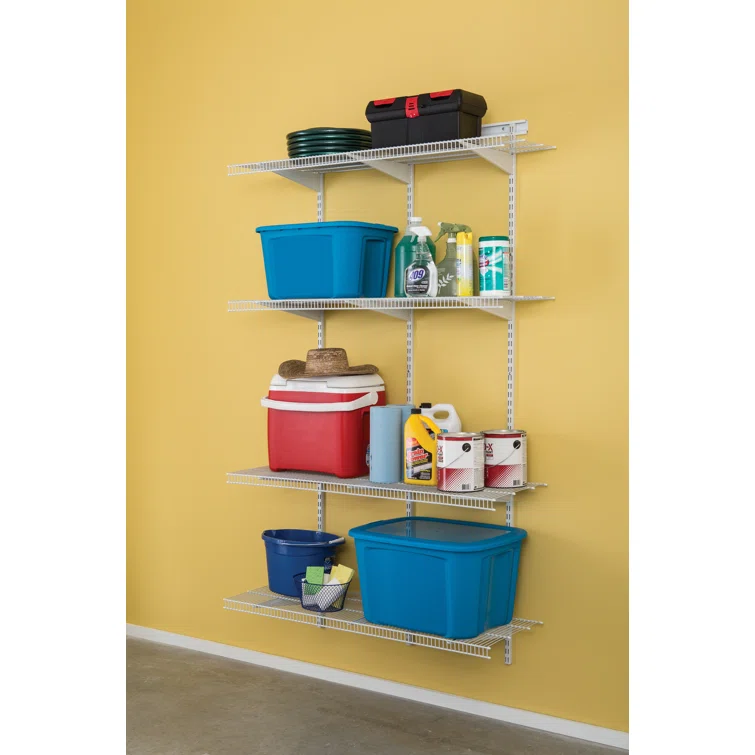 ShelfTrack 80" H x 48" W x 16.75" D Pantry Shelving Unit