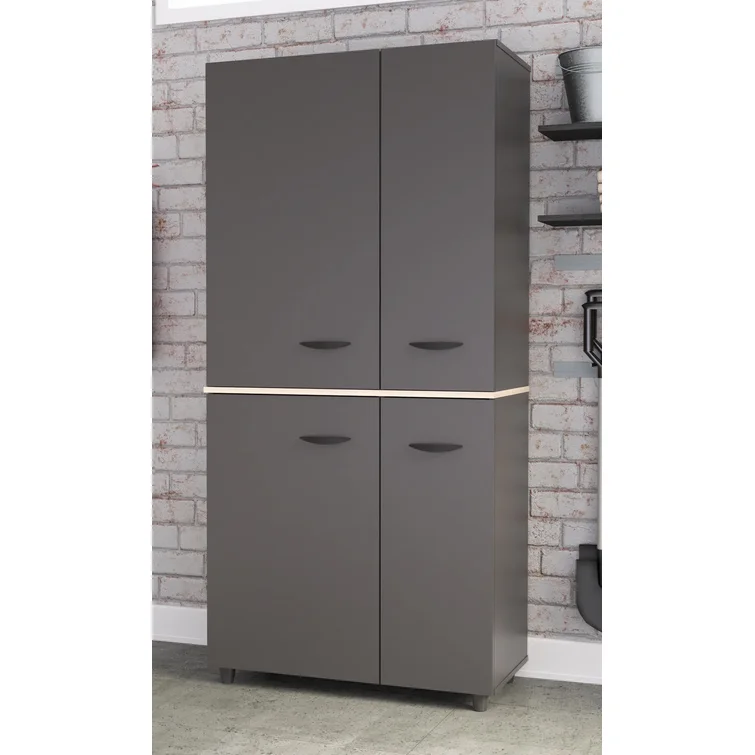 Jezelle Single Storage Cabinet ( 66.1'' H x 31.5'' W x 14.6'' D)
