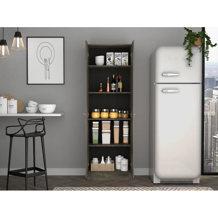 Ediz Single Storage Cabinet ( 70.8'' H x 23.6'' W x 11.8'' D)