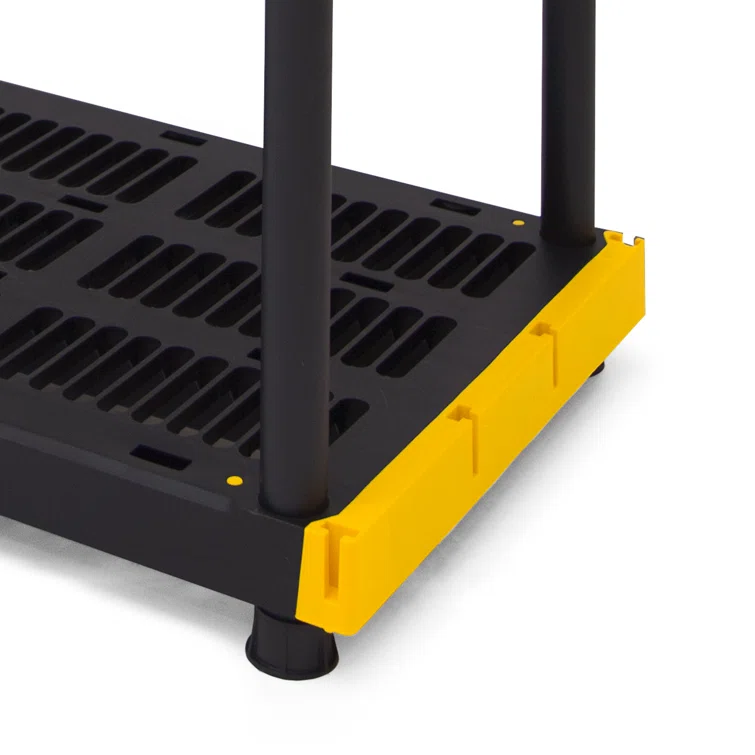 Micalah 48'' W Plastic Shelving Unit